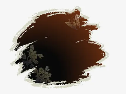 艺术墨汁印迹免抠 艺术墨汁印迹免抠