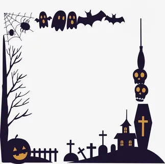 万圣节城堡免抠