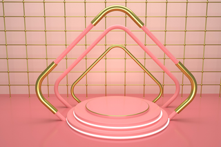 C4D，微场景，电商，舞台高清