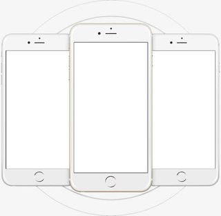 app边框白底苹果手机免抠