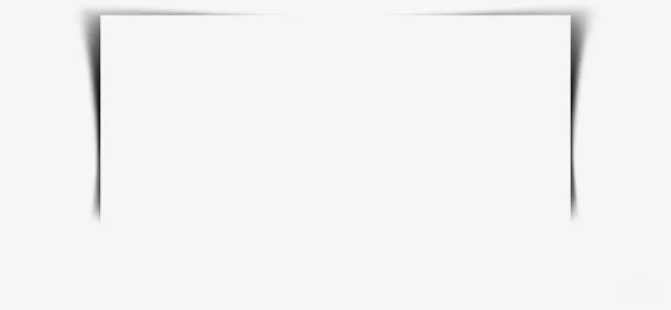 透明立体纸张阴影免抠