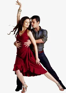 欧式舞蹈人物插图免抠