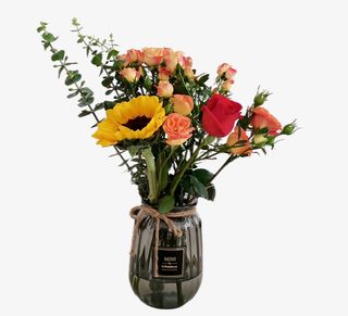 客厅餐桌花艺摆件免抠