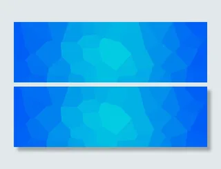 蓝色科技感海报高清