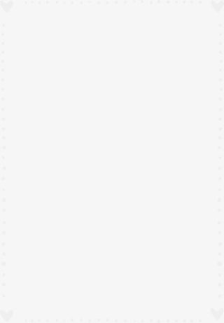 白色可爱圆点虚线爱心边框免抠