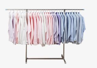 落地单杆式不锈钢晒衣架晒被架免抠