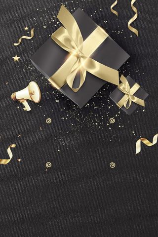 简约礼盒礼品促销高清