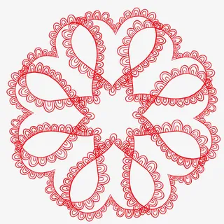 矢量艺术形状花纹免抠