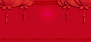 红色中国风温馨喜庆节日淘宝海报背景高清
