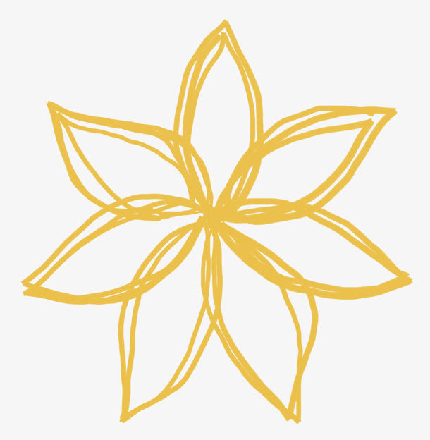 矢量线条素材建筑线条素材 花免抠