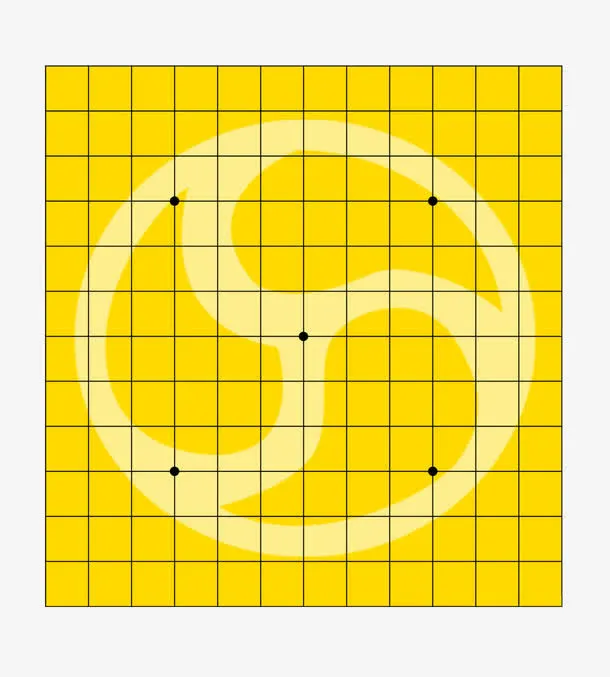 休闲娱乐黑白棋棋盘免抠
