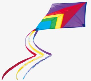 彩色风筝免抠