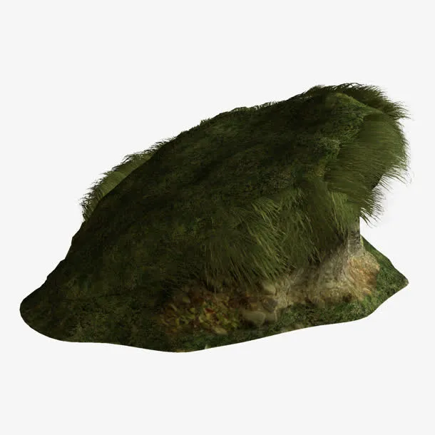 草地崖免抠