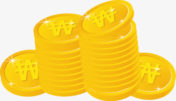 金币png矢量素材免抠