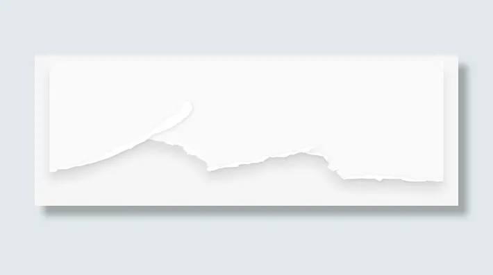 撕开白纸背景矢量免抠