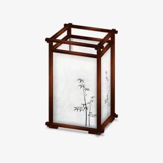 古典艺术竹子灯具免抠