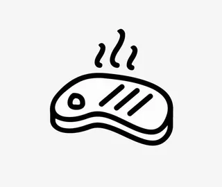 鸡排素材图标下载免抠