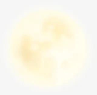 高清摄影黄色的月亮免抠