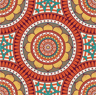 古典花纹花纹插画背景