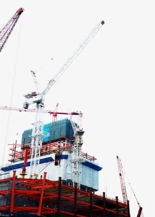 海上钻井平台免抠