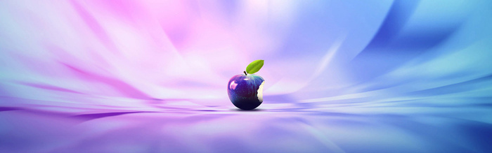 清新苹果背景高清