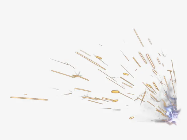 火花喷射免抠