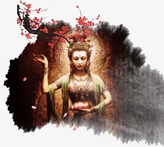 敦煌文化免抠艺术图像免抠