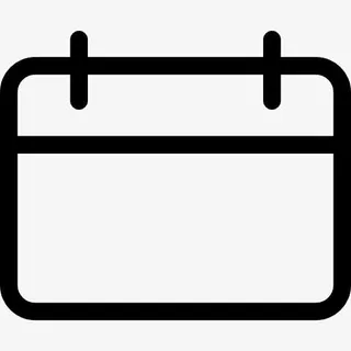 空白的日历图标免抠