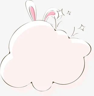 可爱边框免抠标签元素