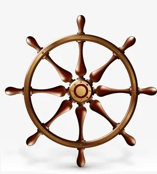 轮船掌舵免抠