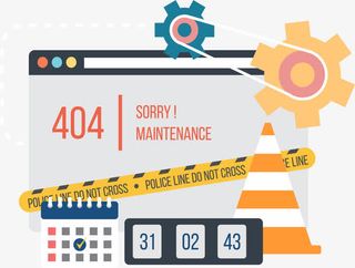 网站正在维护中免抠