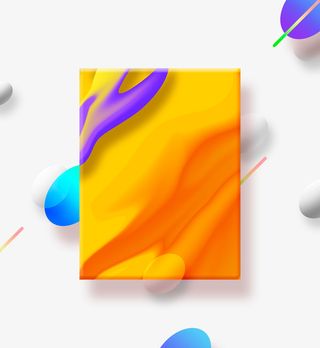 唯美炫彩电商装饰免抠