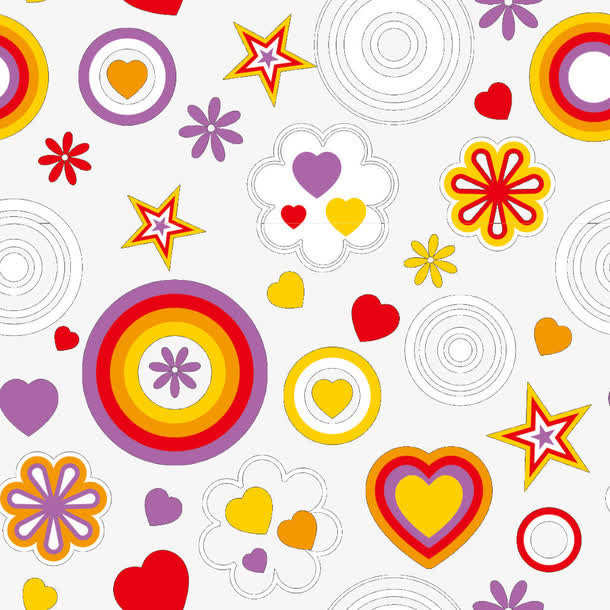 几何图案底纹免抠