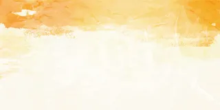 橘色油画笔墨触感纹理免抠