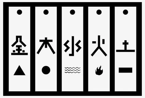 金木水火土免抠