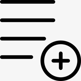 播放列表图标免抠