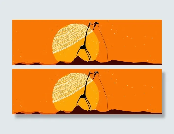 商务简约背景banner设计