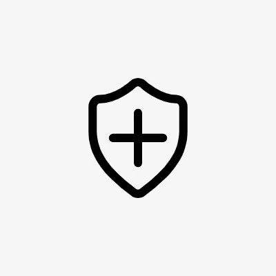 盾牌icon线性小图标PNG下载免抠