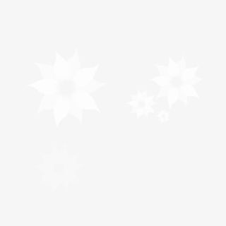 简约漂浮白花免抠