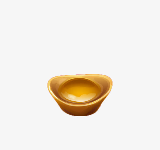 卡通古代金元宝免抠