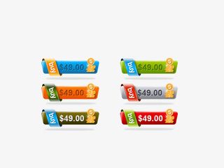 价格小标签免抠