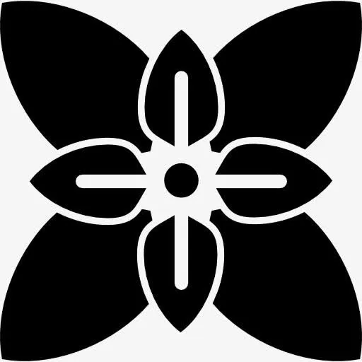 花变叶图标免抠