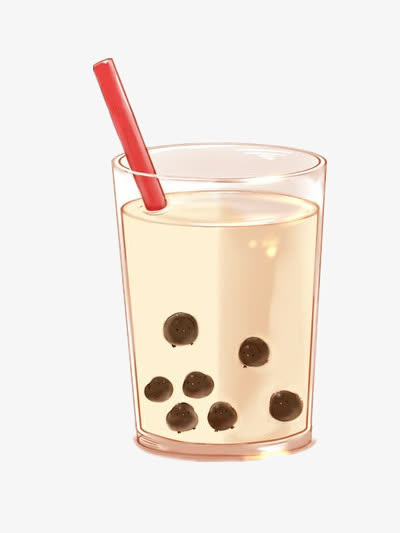 珍珠奶茶免抠