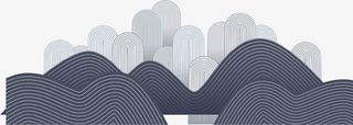 质感的山峰峰免抠