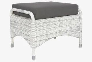 北欧家具编织布艺矮凳免抠