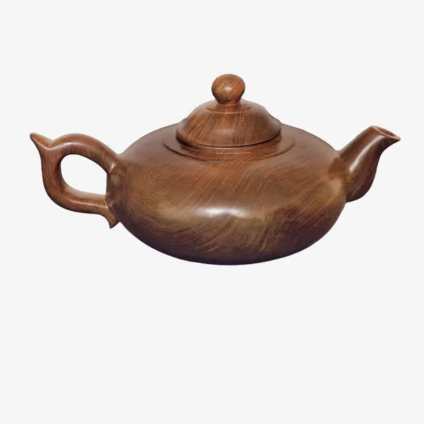 木纹茶壶免抠