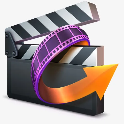 手绘电影纪录片箭头免抠