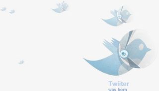 蓝色鱼折纸漂浮免抠