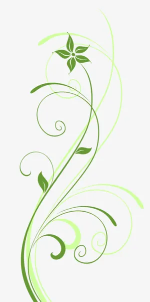 绿色藤蔓免抠