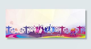 青春奔跑运动背景高清